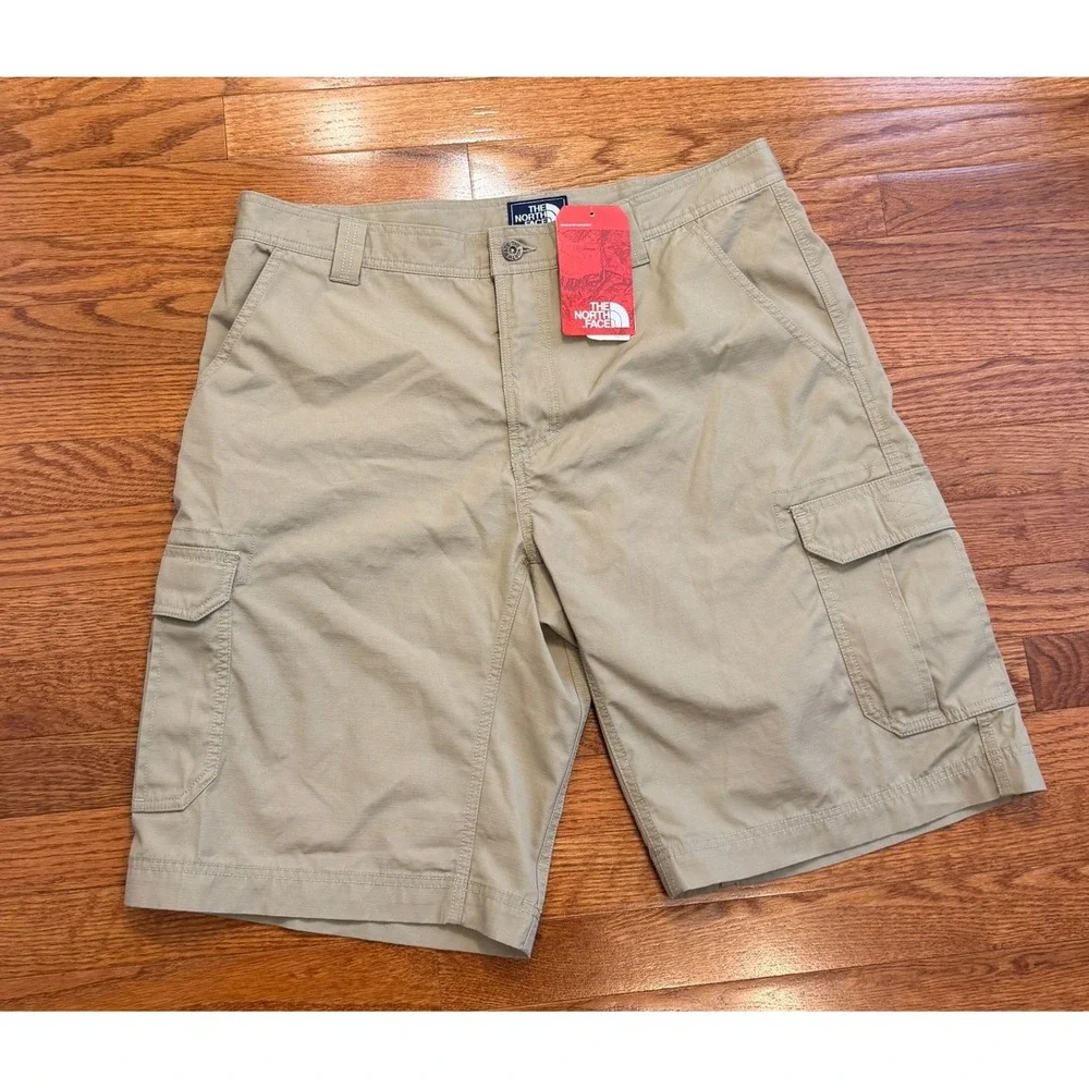 The North Face Tribe Cargo Short Mens 38 Dune Beige Hiking Outdoor Ripstop 11
